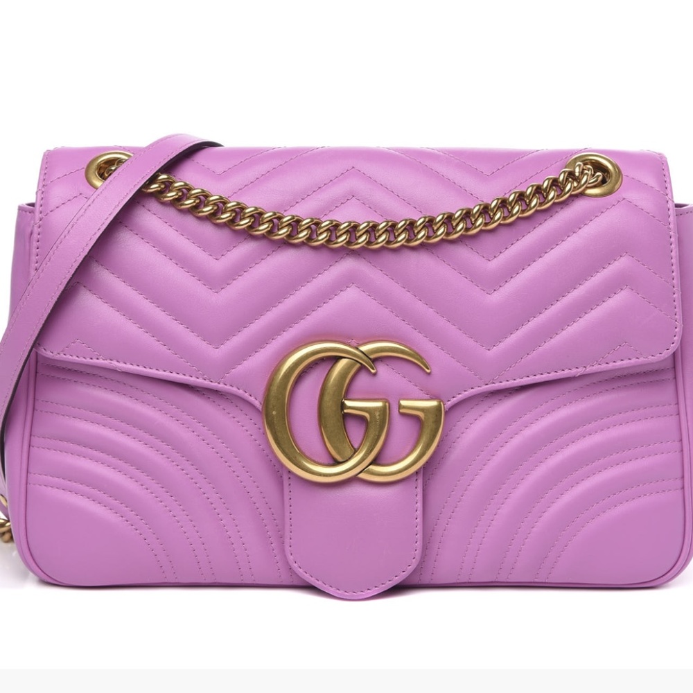 Wow! Rare Gucci Medium Marmont Bag in Pink